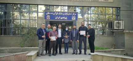 به مناسبت روز حسابدار تقدیر دکتر سید ایمان سیحون از حسابداران مرکز تحقیقات و بانک فرآورده‌های پیوندی